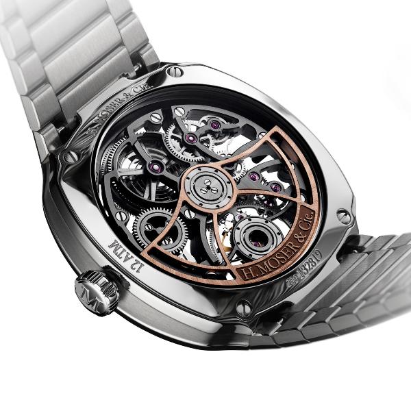 Novelties 2024_H. Moser & Cie Streamliner Tourbillon Skeleton back