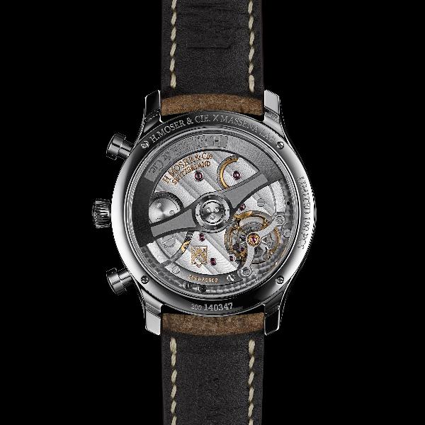 Novelties 2024_H. Moser & Cie Endeavour Chronograph X Massena LAB back